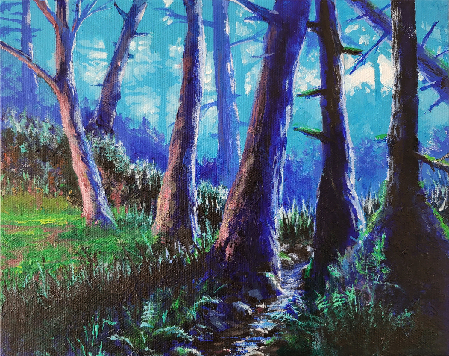 Blue Valley - Rob Stretch Visual Art