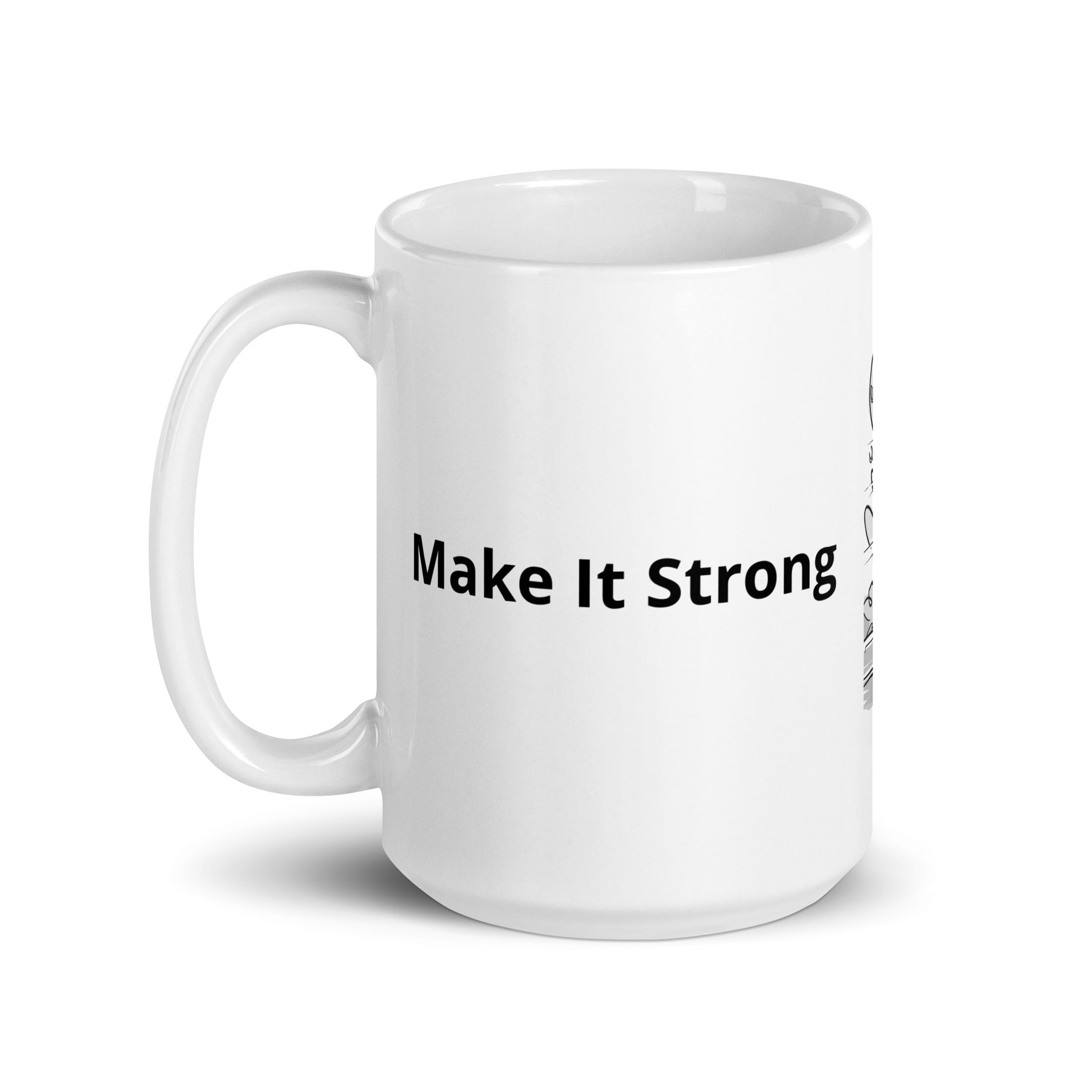 'Magic Bus', White glossy mug - Rob Stretch Visual Art