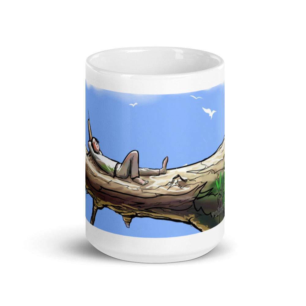 White glossy mug - Rob Stretch Visual Art